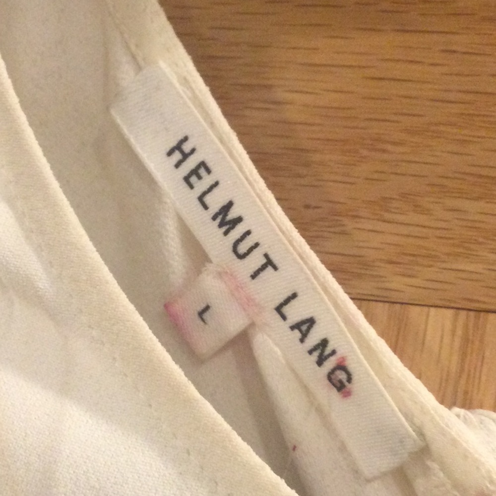 Helmut Lang Cold Shoulder Satin Back Crepe Dress - Picture 8 of 12